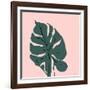 Jade Green Plant-Christine Niya-Framed Art Print