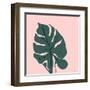 Jade Green Plant-Christine Niya-Framed Art Print