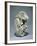 Jade Rabbit Statue with a Warrior Head with a Helmet in the Form of an Eagle Between its Legs-null-Framed Giclee Print