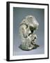 Jade Rabbit Statue with a Warrior Head with a Helmet in the Form of an Eagle Between its Legs-null-Framed Giclee Print