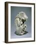 Jade Rabbit Statue with a Warrior Head with a Helmet in the Form of an Eagle Between its Legs-null-Framed Giclee Print