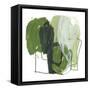 Jade Schematic VI-June Vess-Framed Stretched Canvas