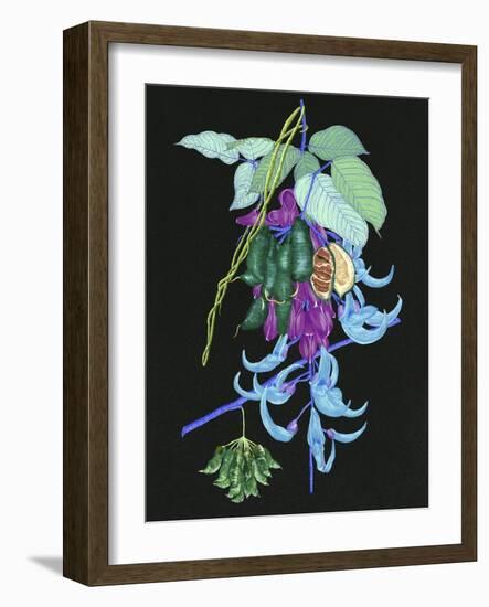 Jade Vine I-Melissa Wang-Framed Art Print