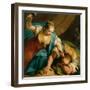 Jael and Sisera, c.1739-Jacopo Amigoni-Framed Giclee Print