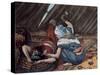 Jael Smote Sisera and Slew Him-James Tissot-Stretched Canvas