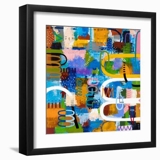 Jaemi-Hyunah Kim-Framed Art Print