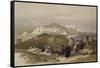 Jaffa, Ancient Joppa. from 'The Holy Land, Syria, Idumea, Arabia, Egypt and Nubia'-David Roberts-Framed Stretched Canvas