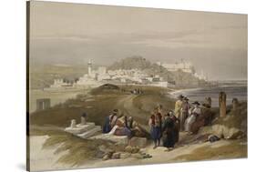 Jaffa, Ancient Joppa. from 'The Holy Land, Syria, Idumea, Arabia, Egypt and Nubia'-David Roberts-Stretched Canvas