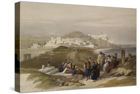 Jaffa, Ancient Joppa. from 'The Holy Land, Syria, Idumea, Arabia, Egypt and Nubia'-David Roberts-Stretched Canvas