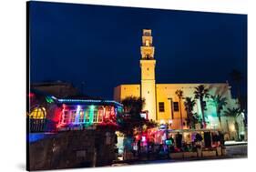 Jaffa at night, Israel, Middle East-Alexandre Rotenberg-Stretched Canvas