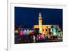 Jaffa at night, Israel, Middle East-Alexandre Rotenberg-Framed Photographic Print