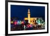 Jaffa at night, Israel, Middle East-Alexandre Rotenberg-Framed Photographic Print