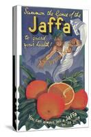 Jaffa Orange Crate Label-null-Stretched Canvas