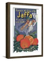 Jaffa Orange Crate Label-null-Framed Giclee Print