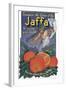 Jaffa Orange Crate Label-null-Framed Giclee Print