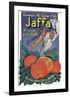 Jaffa Orange Crate Label-null-Framed Giclee Print