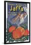 Jaffa Orange Crate Label-null-Framed Giclee Print