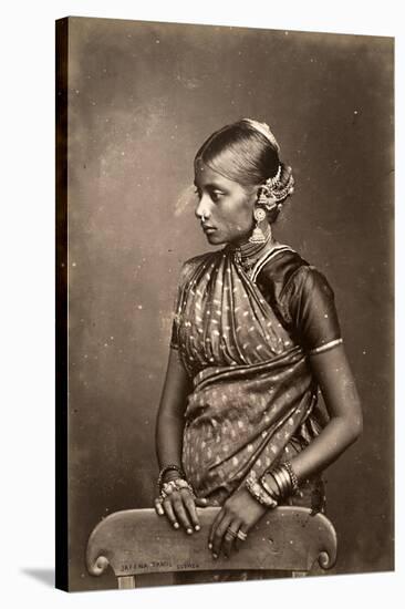 Jaffina Tamil, C.1870-90-Charles T Scowen and Co-Stretched Canvas