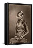 Jaffina Tamil, C.1870-90-Charles T Scowen and Co-Framed Stretched Canvas