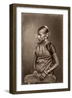 Jaffina Tamil, C.1870-90-Charles T Scowen and Co-Framed Giclee Print