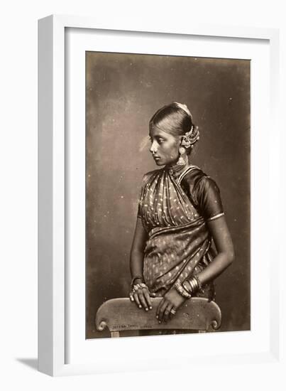 Jaffina Tamil, C.1870-90-Charles T Scowen and Co-Framed Giclee Print