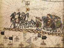 Catalan Atlas-Jafuda and Abraham Cresques-Laminated Art Print