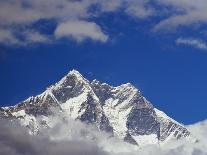 Jagged Tops of Everest Range-Jagdish Agarwal-Mounted Photographic Print