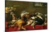 Jagdstilleben-Hunting still-life. Around 1640 / 50-Frans Snyders-Stretched Canvas