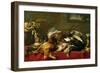 Jagdstilleben-Hunting still-life. Around 1640 / 50-Frans Snyders-Framed Giclee Print