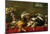 Jagdstilleben-Hunting still-life. Around 1640 / 50-Frans Snyders-Mounted Giclee Print