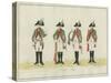 Jager Corps, Hesse-Cassel, C.1784-J. H. Carl-Stretched Canvas