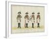 Jager Corps, Hesse-Cassel, C.1784-J. H. Carl-Framed Giclee Print