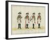 Jager Corps, Hesse-Cassel, C.1784-J. H. Carl-Framed Giclee Print