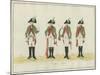 Jager Corps, Hesse-Cassel, C.1784-J. H. Carl-Mounted Giclee Print