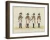 Jager Corps, Hesse-Cassel, C.1784-J. H. Carl-Framed Giclee Print