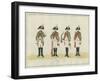 Jager Corps, Hesse-Cassel, C.1784-J. H. Carl-Framed Giclee Print