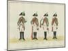 Jager Corps, Hesse-Cassel, C.1784-J. H. Carl-Mounted Giclee Print