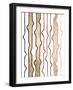 Jagged Flow III-Alonzo Saunders-Framed Art Print