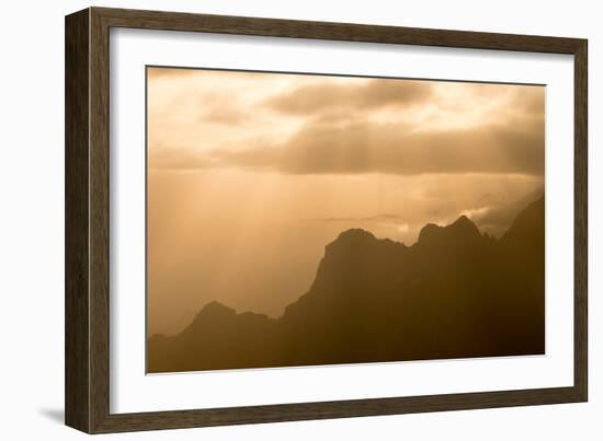 Jagged peaks of the Simien Mountains, Ethiopia, Africa-Tom Broadhurst-Framed Photographic Print