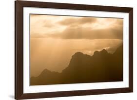 Jagged peaks of the Simien Mountains, Ethiopia, Africa-Tom Broadhurst-Framed Photographic Print