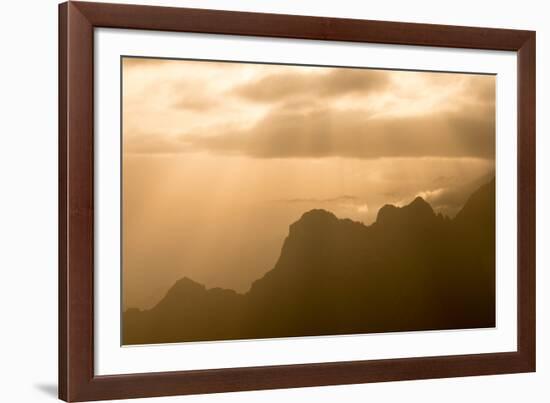 Jagged peaks of the Simien Mountains, Ethiopia, Africa-Tom Broadhurst-Framed Photographic Print