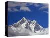 Jagged Tops of Everest Range-Jagdish Agarwal-Stretched Canvas