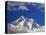 Jagged Tops of Everest Range-Jagdish Agarwal-Stretched Canvas