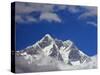 Jagged Tops of Everest Range-Jagdish Agarwal-Stretched Canvas