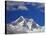 Jagged Tops of Everest Range-Jagdish Agarwal-Stretched Canvas