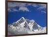 Jagged Tops of Everest Range-Jagdish Agarwal-Framed Photographic Print