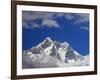 Jagged Tops of Everest Range-Jagdish Agarwal-Framed Photographic Print