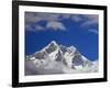 Jagged Tops of Everest Range-Jagdish Agarwal-Framed Photographic Print