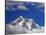 Jagged Tops of Everest Range-Jagdish Agarwal-Stretched Canvas