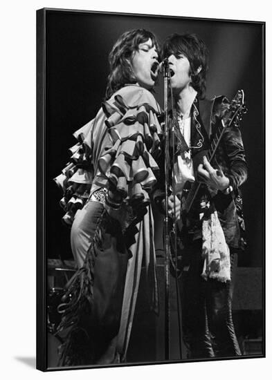 Jagger and Richards-null-Framed Poster